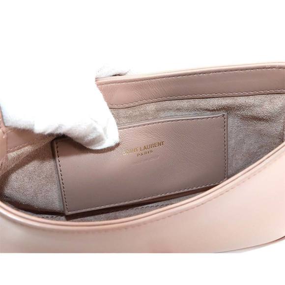 Saint Laurent LE5A7 Mini Handbag, Pink Beige Leather, 710318, Gold Hardware - Picture 7 of 9